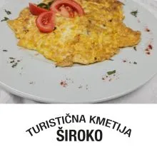 Tolminsko kosilo na kmetiji Široko za 2 osebi, Turistična kmetija Široko, Most na Soči (Vrednostni bon, izvajalec storitev: BEVK ALJAŽ, Nosilec dopol. dej. na kmetiji)