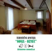 Oddih v Prlekiji za 2 osebi, Turistična kmetija Sonja Ozmec, Velika Nedelja (Vrednostni bon, izvajalec storitev: SONJA OZMEC - Nosilka dopolnilne dej.na kmetiji)