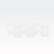 Set kozarcev za žganje, 6/1, 4.3x5.5cm,50ml