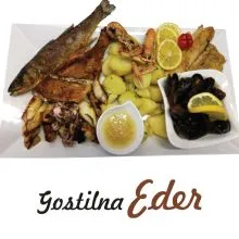 Ribja plošča za 2 osebi, Gostilna Eder, Sv. Ana v Slovenskih goricah (Vrednostni bon, izvajalec storitev: NATALIJA MONIKA EDER KRAMBERGER S.P.)