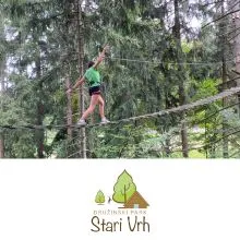 Obisk adrenalinskega parka za 1 odraslo osebo, Družinski park Stari Vrh, Poljane nad Škofjo Loko (Vrednostni bon, izvajalec storitev: VEVRCA D.O.O.)