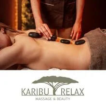 Masaža z vročimi kamni za 1 osebo, Karibu Relax, Maribor (Vrednostni bon, izvajalec storitev: KARIBU RELAX, MASAŽE IN KOZMETIKA)