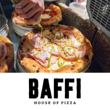 Vrednostni bon v vrednosti 50 €, Baffi House of Pizza, Radovljica (Vrednostni bon, izvajalec storitev: MOKR d.o.o.)