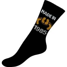 Nogavice šaljive MADE IN 1985, velikost 36-4O