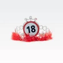 Tiara, prometni znak 18,umetna masa, 11x10cm