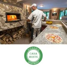 Vrednostni bon v vrednosti 80 €, Casa Monte, pizzerija s prenočišči, Log pod Mangartom (Vrednostni bon, izvajalec storitev: CASA MONTE)