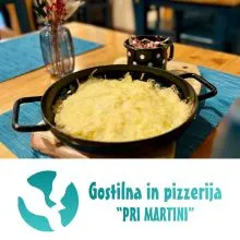 Tradicionalno tolminsko kosilo v dvoje, Gostilna in pizzerija Pri Martini, Tolmin (Vrednostni bon, izvajalec storitev: PODGORNIK d.o.o. Tolmin)