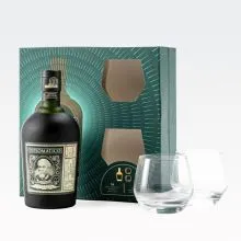 Rum, Diplomatico Reserva Excl.Rum 0,7L 40% + 2 kozarca
