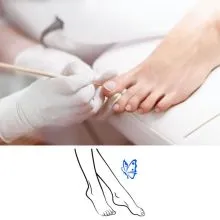 Medicinska pedikura za 1 osebo, Pedinurse, pedikerske storitve (Vrednostni bon, izvajalec storitev: PEDINURSE - KATARINA MUSTAR s.p.)