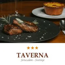 Jelenov steak na žaru za 2 osebi, Gostišce Taverna, Jeruzalem (Vrednostni bon, izvajalec storitev: DINO KRUHOBEREC S.P.)