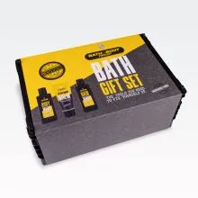 Kopalni set, BATH & BODY  TOOLKIT, za moške, 3/1, (180ml gel za tuširanje, 180ml šampon za lase, 70ml balzam po britju), z vonjem Sandalwood & Musk, v PVC zabojčku