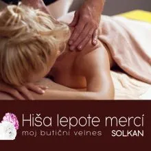 Masaža hrbta za 1 osebo , Hiša lepote Merci, Solkan (Vrednostni bon, izvajalec storitev: POLONA VEGELJ S.P.)