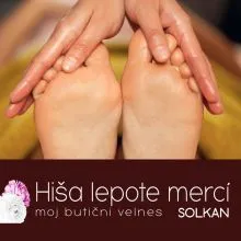 Indijska masaža stopal za 1 osebo , Hiša lepote Merci, Solkan (Vrednostni bon, izvajalec storitev: POLONA VEGELJ S.P.)