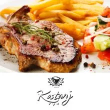 Odlicni steak za 2 osebi, Gostilna picerija Kostanj, Gornja Radgona (Vrednostni bon, izvajalec storitev: MATEJ ŽNUDERL, S.P.)