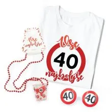 Darilni set Vse najboljše 40