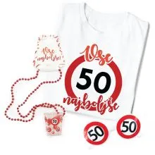 Darilni set Vse najboljše 50