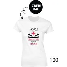 Ženska personalizirana majica – X nimam časa sem v penziji