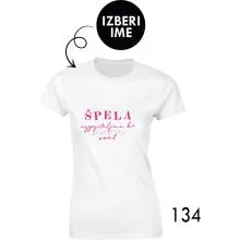 Ženska personalizirana majica – X vzgojiteljica, ki spreminja svet