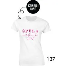Ženska personalizirana majica – X učiteljica, ki spreminja svet