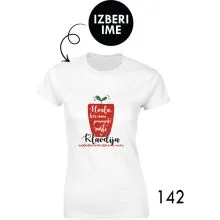 Ženska personalizirana majica – Hvala, ker pomagate učiteljica x