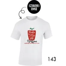 Moška personalizirana majica – Hvala, ker pomagate učitelj x