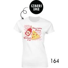 Personalizirana majica  - Jaz sem ketchup na X pizzi