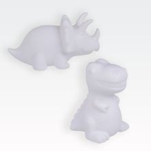 Nočna LED lučka, dinozaver, 16.5x13cm, sort.
