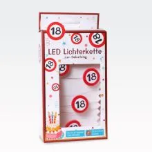 Veriga LED lučk, prometni znak 18, 10lučk, 1m, fi 2.5cm