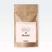 Kava mleta, Hvala, Samo veliko srce spreminja svet..., 100g, 100% arabica