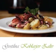 Hobotnica v pecici za 2 osebi, Gostilna Koblarjev zaliv, Kamnica (Vrednostni bon, izvajalec storitev: MATEJA KOBLAR S.P. - GOSTILNA KOBLAR)