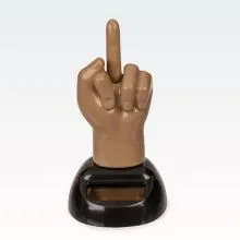 Figura gibajoča, sredinski prst, s solarno celico, 7cm