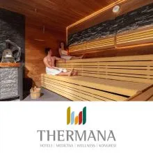 Celodnevno kopanje, savna in kosilo za 2 osebi, Termalni center v hotelu Thermana park Laško