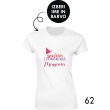 Majica z imenom - srečna upokojenka IME