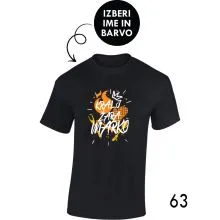 Majica moška - Kralj žara + IME