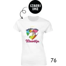Ženska majica - Vzgojiteljica z velikim srcem