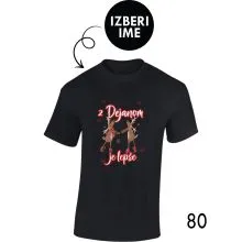 Moška božična majica - Z x je lepše