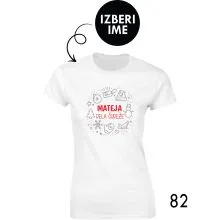Ženska božična majica - X dela čudeže