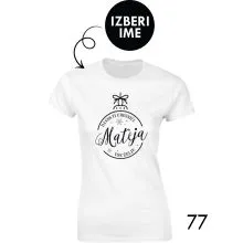 Ženska božična majica - Danes ti uresniči vse želje x