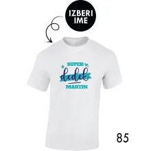 Moška personalizirana majica –Super dedek x