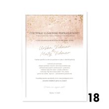 Personalizirana diploma ob poroki