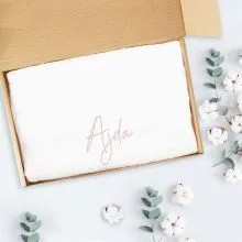 Personalizirana brisača bela