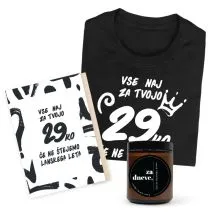 Personalizirani darilni set Nikoli več 29!