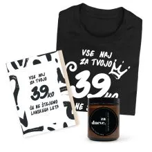 Personalizirani darilni set Nikoli več 39!