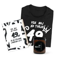 Personalizirani darilni set Nikoli več 49!