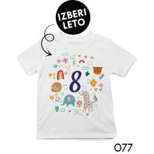 Personalizirana otroška majica - Živali