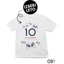 Personalizirana otroška majica - Vse najboljše!