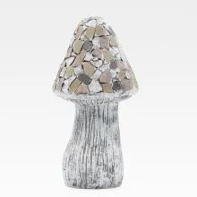 Figura vrtna, goba, polimasa, 16.5x16x32cm