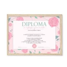 Diploma za NAJBOLJŠO MAMO NA SVETU, 23x33.5cm