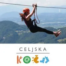 Zip-line na Celjski koči za 1 osebo, Hotel Celjska koča, Celje (Vrednostni bon, izvajalec storitev: ZPO CELJE D.O.O.)