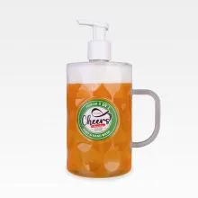 Milo tekoče za telo in roke, 2v1, CHEERS, 720ml, v dozirniku v obliki pivskega vrča, z vonjem breze in cedra